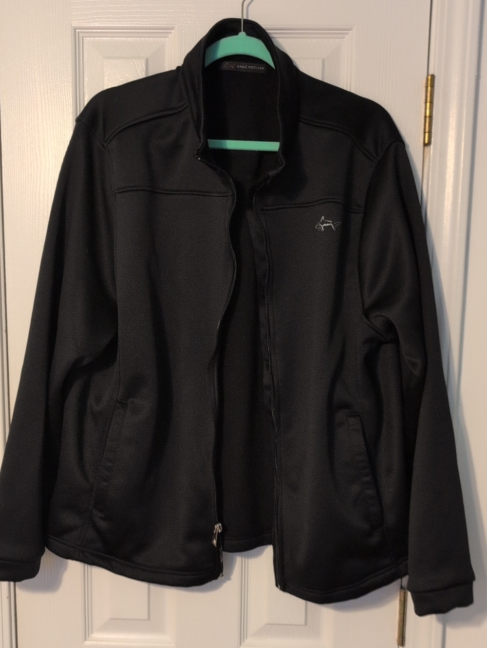 Greg Nornam Black Men’s Full-Zip Jacket